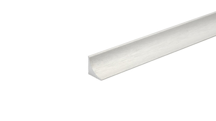 Hålkälslist Alu Matt 15 x 15 mm - 2,5 m